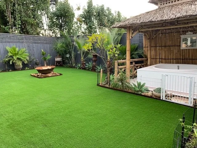 artificial turf installation